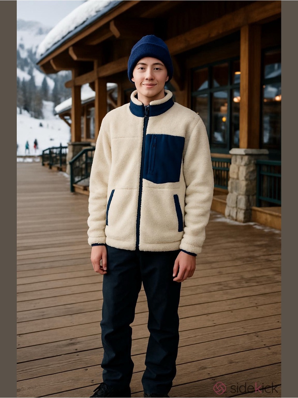 Telluride Clothing Co. Kids Sherpa Fleece Full Zip Jacket - Size Large (14/16)